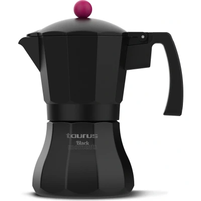 Afbeelding van Italiaanse Koffiepot Taurus KCP9009I 9T Zwart Aluminium (9 Kopjes)