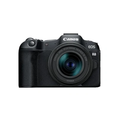 Image de Canon EOS R8 + RF 24 50 mm f/4.5 6.3 IS STM