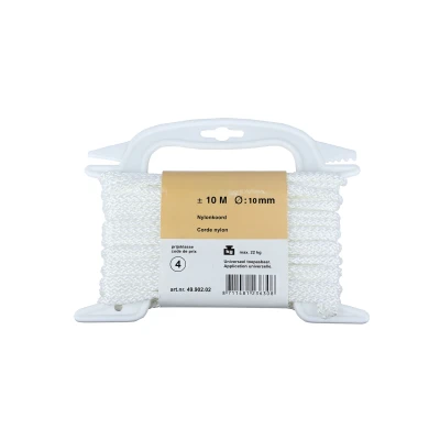 Afbeelding van Nylon Touw Wit 10 mm dik m