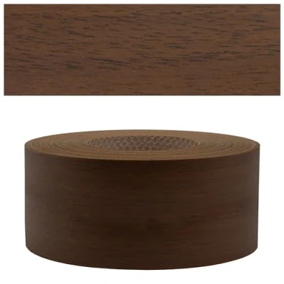 Afbeelding van Mprofi MT® (5 m rol) zangbanden van melamine, melamine band, zelfklevend, opstrijkbaar, walnoot, 45 mm