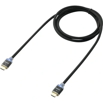 Afbeelding van SpeaKa Professional SP 7870028 HDMI kabel Aansluitkabel A stekker, stekker 3.00 m Zwart 4K UHD, Audio Return Channel (ARC), Gesleeved, Met LED