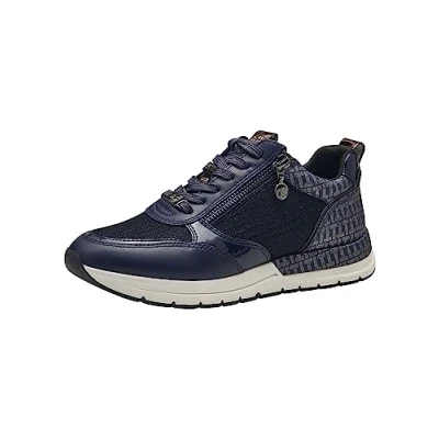 Afbeelding van Tamaris M2373241 damessneakers, Navy Comb