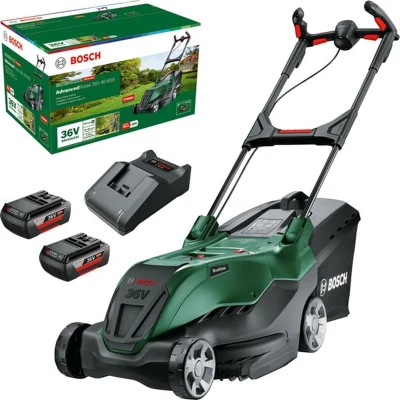 Afbeelding van Bosch Home and Garden AdvancedRotak 36V 40 650 Accu grasmaaier Incl. 2 accus, oplader Snijbreedte max. cm