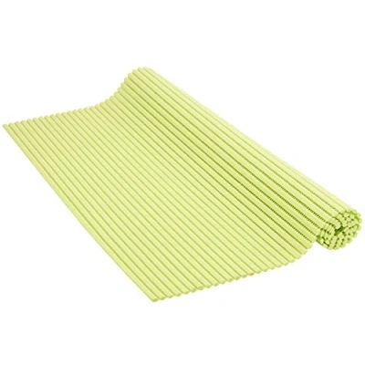 Afbeelding van Venilia Zachte schuimvulling tapijt Veni Soft antislip basis Belag Tafelkleed, Polyester, PVC Uni Anijsgroen 65 x 200 0,5 cm