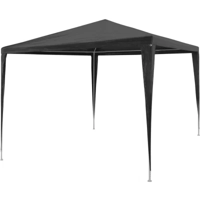 Afbeelding van Partytent 3x3 m PE antraciet