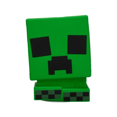 Image de Paladone Lampe Rechargeable Squishy Glo Creeper Silicone Vert (pp14710mcf)