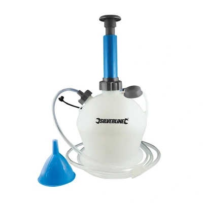 Afbeelding van Silverline Olie en water extractiepomp, 4 liter