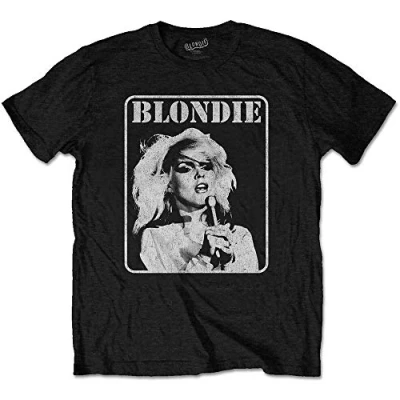 Afbeelding van Blondie Presente Poster Heren T shirt XXL Zwart