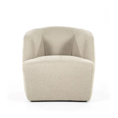 Afbeelding van Eleonora Fauteuil Charlotte Taupe 75,00cm x 81,00cm 78,00cm