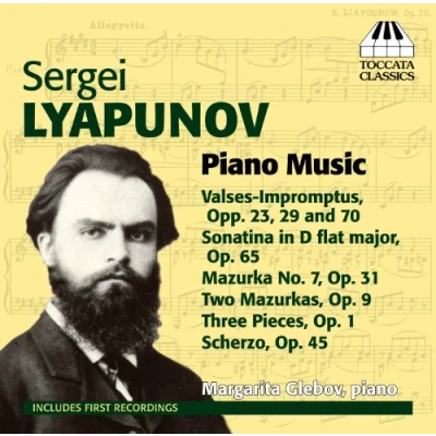 Afbeelding van Margarita Glebov Sergei Lyapunov: Piano Music (CD)