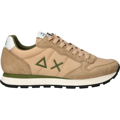 Afbeelding van Sun68 Tom Solid Sneakers Heren Beige Maat 47