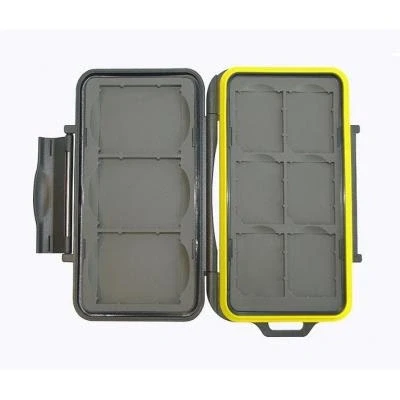 Image de JJC Carte mémoire MC SD6CF3 Rugged Waterproof Memory Card Case (3x CF / 6x SD)