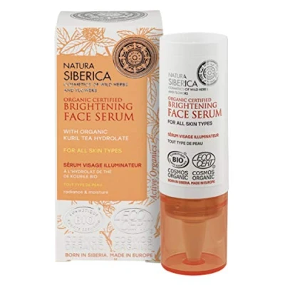 Afbeelding van Natura Siberica Glans en Hydratatie Biologisch Verhelderend Gezichtsserum 15 ml