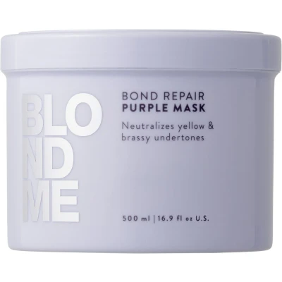 Afbeelding van Schwarzkopf Blond Me Repair Purple Mask 500 ml