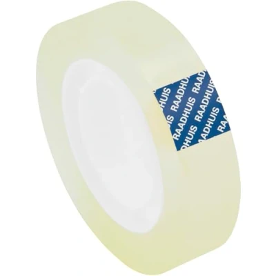 Afbeelding van Raadhuis plakband 12mm x 33m transparant RD 351233