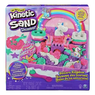 Image de Pâte à modeler Kinetic Sand Shimmer Royaume des licornes