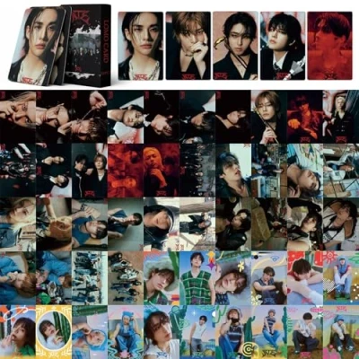 Afbeelding van 55 stuks Stray Kids Fotokaarten ATE Cards Nieuw Album Kaarten SKZ Mini Merch StrayKids Poster voor Fans