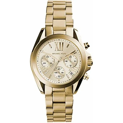 Afbeelding van Michael Kors Dammes Accessoires Horloges Chronograaf Goud One Size