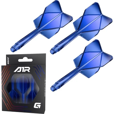 Afbeelding van GOAT Air Blue Clear NO6 Dart Flights Medium