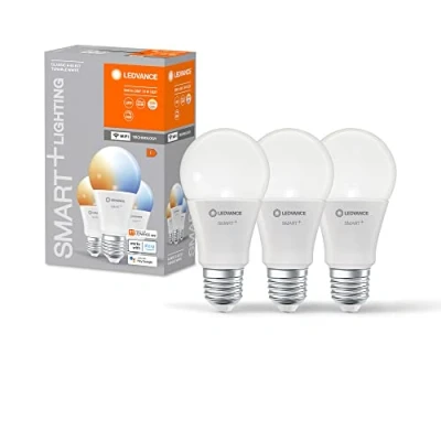 Afbeelding van LEDVANCE 4058075778832 LED lamp Energielabel F (A G) E27 Peer 9 W = 60 Warmwit tot koudwit (Ø x h) mm 3 stuk(s)