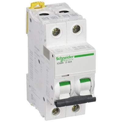 Afbeelding van SCHNEIDER ELECTRIC MERLIN GERIN A9F75232 IC60N 2P D32
