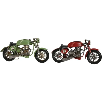 Afbeelding van Decoratieve figuren Home ESPRIT Rood Groen Vintage 32 x 11 15 cm (2 Stuks)