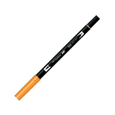 Afbeelding van Tombow ABT 025 Dual Brush Pen Licht Oranje