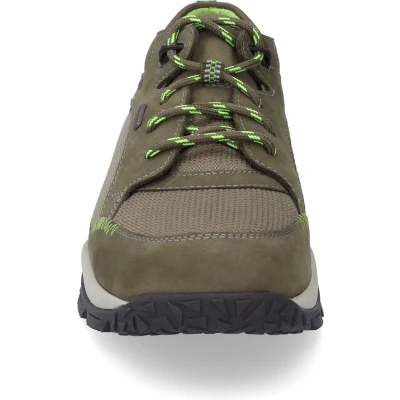 Afbeelding van Josef Seibel Philippa Sneakers laag, Dames, Maat: 37, Oliv kombi Leer en textiel