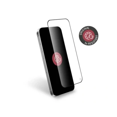 Afbeelding van Force Case, Geschikt voor Apple iPhone 16 Pro Schokbestendig 2.5D Organisch Glas Screen Protector, Transparant