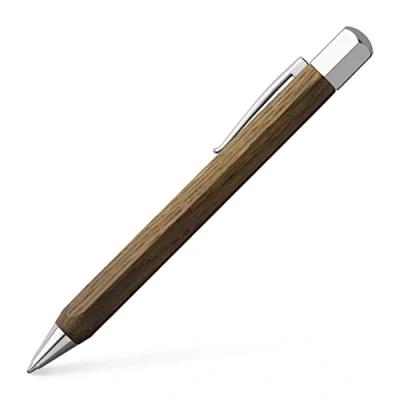 Afbeelding van Faber Castell balpen Ondoro gerookt eikenhout FC 147508