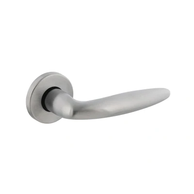 Afbeelding van Intersteel Deurklink chroom mat Sigaar Ø49x7 mm