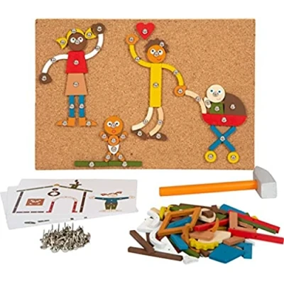 Afbeelding van Small Foot Hamertje Tik Huis en Familie