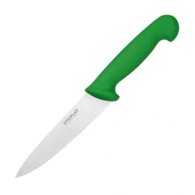 Afbeelding van Hygiplas koksmes 16cm groen