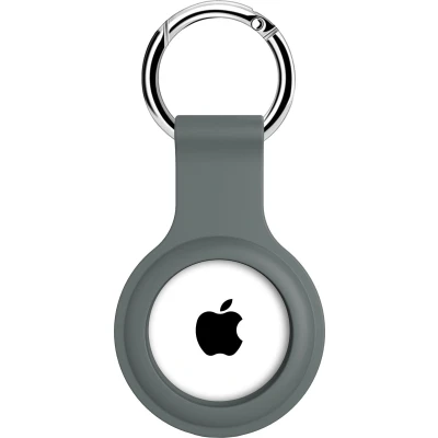 Afbeelding van Xccess Silicon Airtag Keychain Advanced Ash