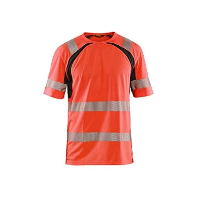 Afbeelding van Blaklader UV T shirt High Vis 3397 1013 Rood/Zwart 4XL