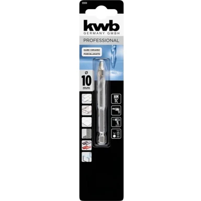 Afbeelding van Hard keramiek boor 10 mm Kwb