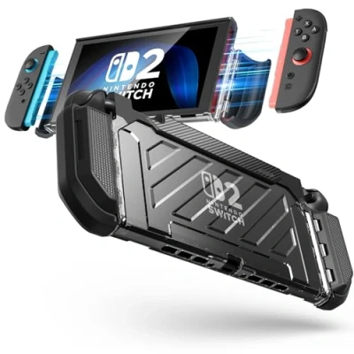 Afbeelding van SUPCASE Beschermhoes voor Nintendo Switch 2 2025 [UB Pro] [bescherming van militaire kwaliteit] [compatibel met magnetische Joy con controllers] geïntegreerde beschermende accessoires