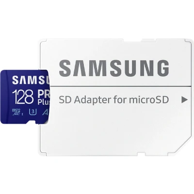 Afbeelding van Samsung EVO Pro Plus MicroSDXC 128GB + SD Adapter