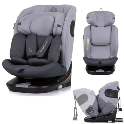 Afbeelding van Chipolino Motion Autostoel Kinderzitje Auto I size 40 150 Cm Isofix 360 Groep 0+, 1, 2, 3 Granite
