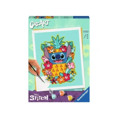 Afbeelding van Ravensburger CreArt Disney Stitch Schilderen op nummer voor volwassenen