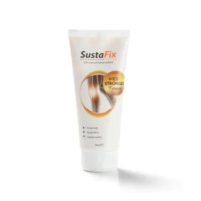 Afbeelding van Sustafix Spier &amp; Gewrichtsbalsem Arnica Montana Bij Spierpijn en Gewrichtspijn Stijve Nek Spiercreme Gewrichtscreme Sportbalsem 100% Natuurlijke Ingrediënten 100ml