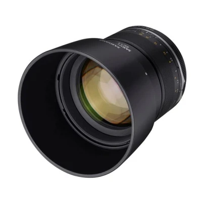 Image de Objectif Reflex Samyang MF 85mm f/1.4 MK2 Noir pour Nikon F