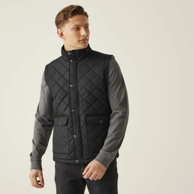Afbeelding van Regatta Tyler Outdoorvest Mannen MAAT XXXL Zwart
