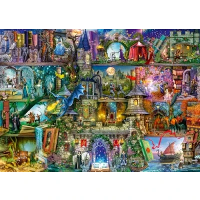 Afbeelding van Ravensburger Puzzel 2D 1000 elementów: Mity i Legendy, Nowy Design