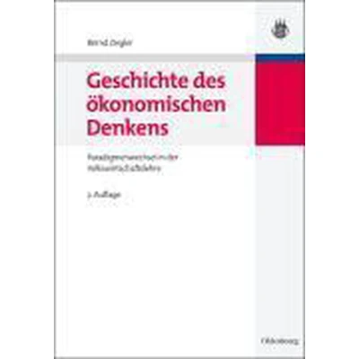 Afbeelding van Geschichte des ökonomischen Denkens