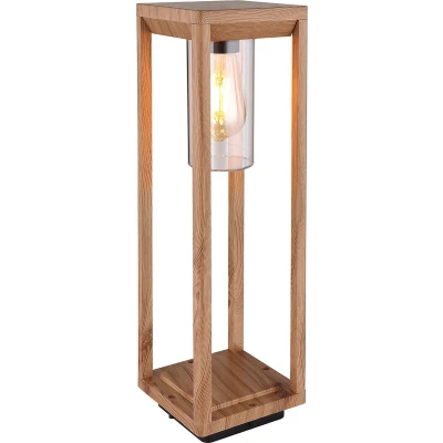 Afbeelding van Globo vloerlamp Candela naturel luminium 3135WS2