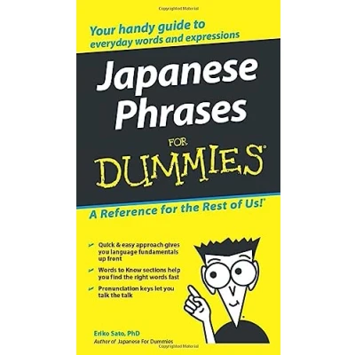 Afbeelding van Japanese Phrasebook For Dummies