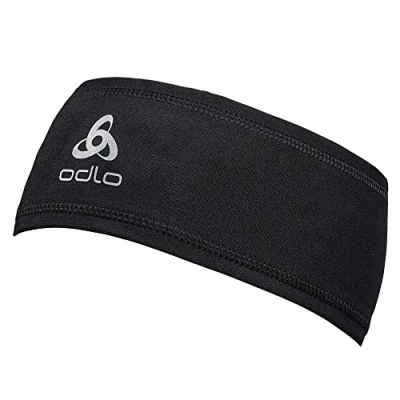 Afbeelding van Odlo Polyknit Light Headband Hoofdband (Sport) Maat One size Unisex zwart