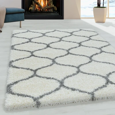 Afbeelding van Opera Soft Shaggy Hoogpolig Vloerkleed Cream 200x290 cm