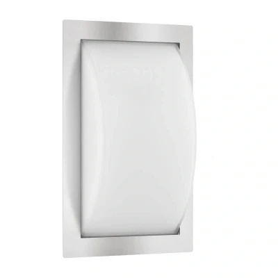 Afbeelding van LED buitenwandlamp Ivett RVS met bewegingsmelder